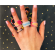 Custom Debossed Thumb Ring