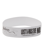 Custom Black Inkjet Tyvek Wristbands