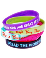 Custom Silicone Wristbands, silicone wristbands, wristbands, debossed wristbands, silicone bracelets, bracelets, printed wristbands, cheap wristbands, bulk silicone wristbands