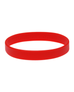 Red Blank Silicone Wristbands