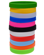 Plain Blank Wristbands Bundle