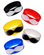 Moustache wristband