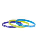 Skinny Debossed Solid Wristbands skinny silicone wristbands, wristbands, 1/4 inch wristbands, printed wristbands, custom wristbands