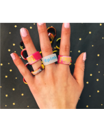 Custom Debossed Thumb Ring