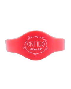 Silicone NFC Wristband — Cashless Payment (NTAG215)