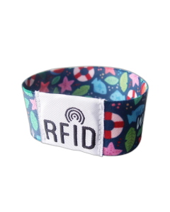 Elastic Stretch RFID/NFC Wristband — Access Control