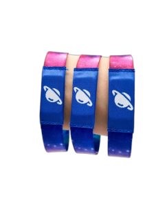 Custom Woven Polyester RFID/NFC Wristband — Access Control