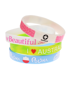 Custom Silk Screen Printed Band - 2 Colours
