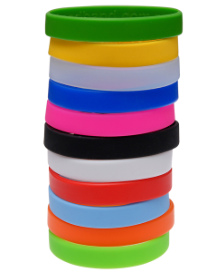 Plain Blank Wristbands Bundle