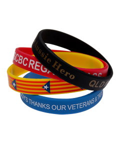 Custom Silk Screen Printed Band - 4 Colours