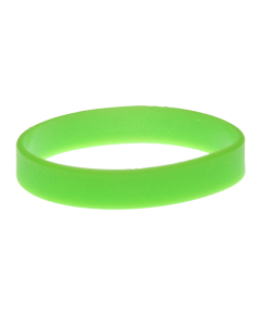 Neon Green Blank Silicone Wristbands