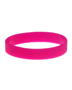 Hot Pink Blank Silicone Wristbands