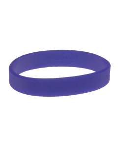 Purple Blank Silicone Wristbands