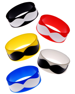 Moustache wristband