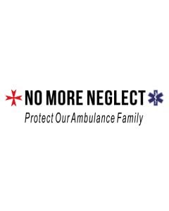 No More Neglect Car Bumper Sticker