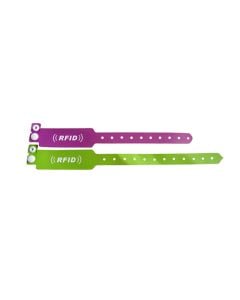 Woven PVC RFID/NFC wristband — primary view