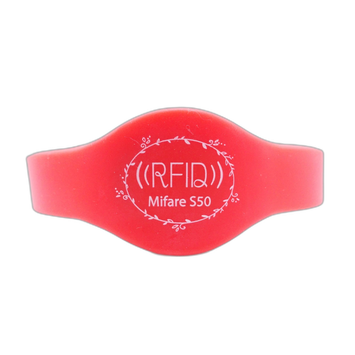 Silicone NFC Wristband — Cashless Payment (NTAG215)
