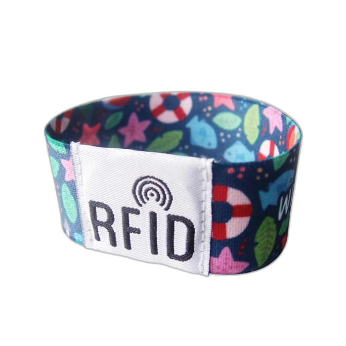 Elastic Stretch RFID/NFC Wristband — Access Control