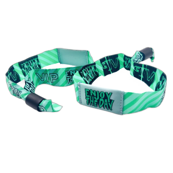 Custom Fabric Woven RFID/NFC Wristband — 13.56 MHz