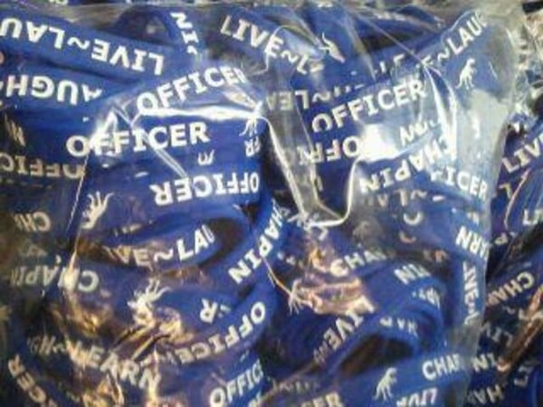 Officer Stan Chapin Memorial Fund Selling Memorial Bracelets