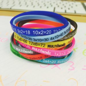 times table wristbands