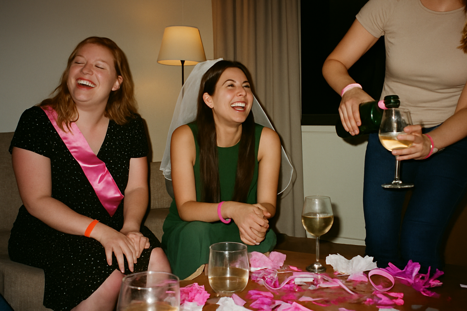 Custom Wristbands for Hens and Bucks Parties