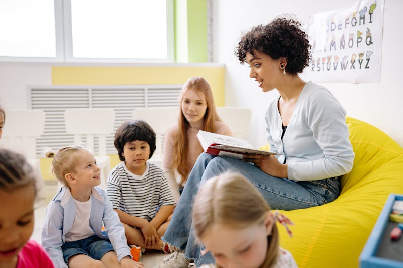 Children engaged in fun after-school learning activities