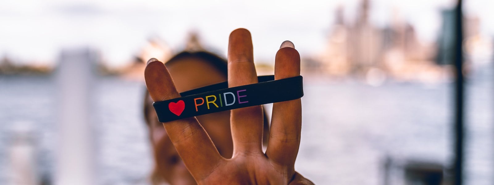 Rainbow pride charity wristbands — fundraising for Australian causes