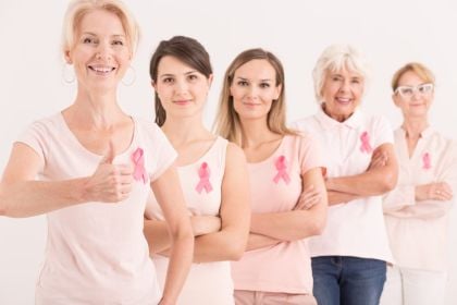 Pink ribbon and breast cancer awareness wristbands for teen fundraising campaigns