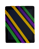 Custom Binder Silicone Stripe Band