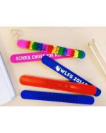 Custom Stripe Printed Slap Bands