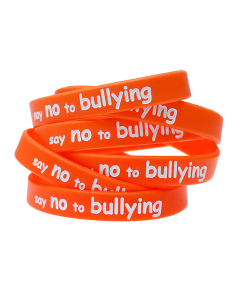 Say No to Bullying Wristbands