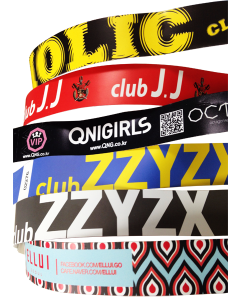Customisable Full Colour Event Wristbands, yupo wristbands, full colour tyvek