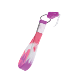 Custom Silicone Keychain - Swirl