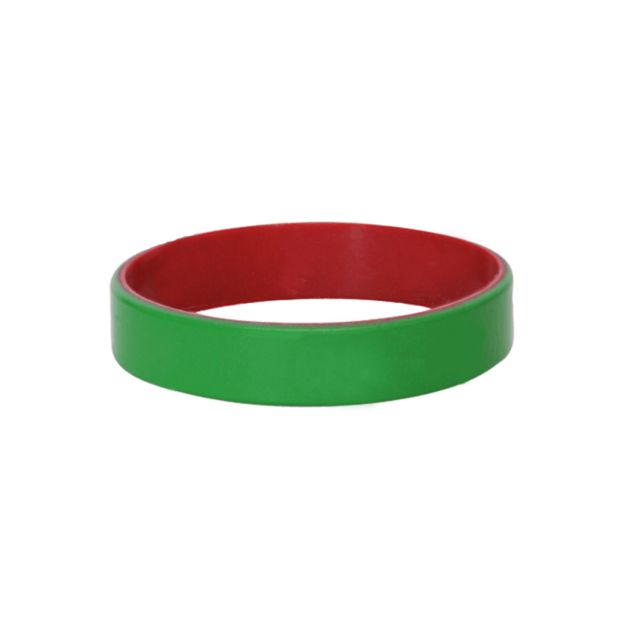 Red and green wristbands clearance