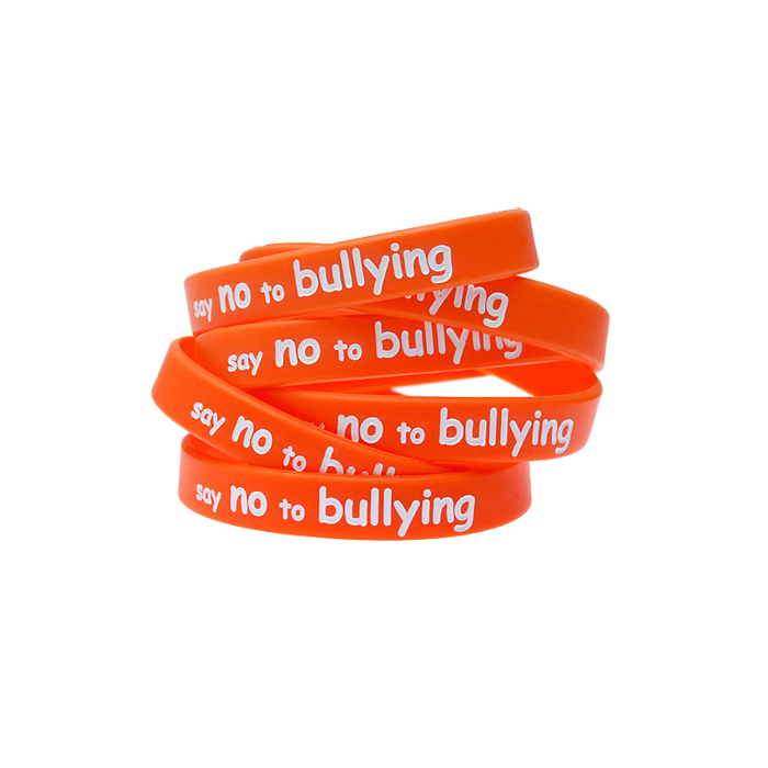 Anti on sale bullying wristbands