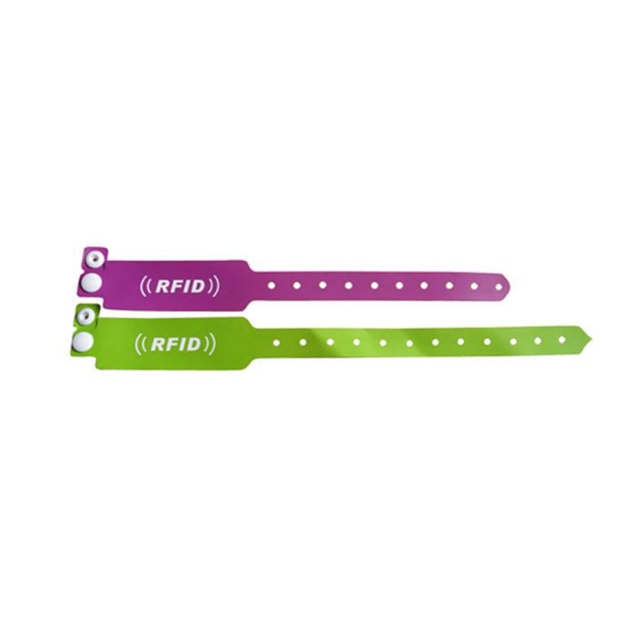 Woven PVC RFID/NFC wristband — primary view