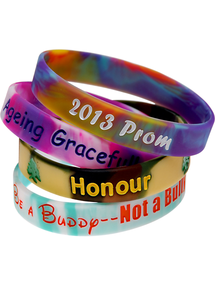 Swirl/Marbleized Wristband