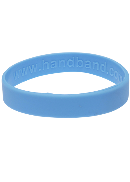 Light Blue Blank Wristbands