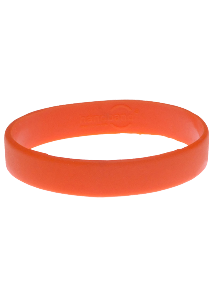 Orange Blank Wristbands