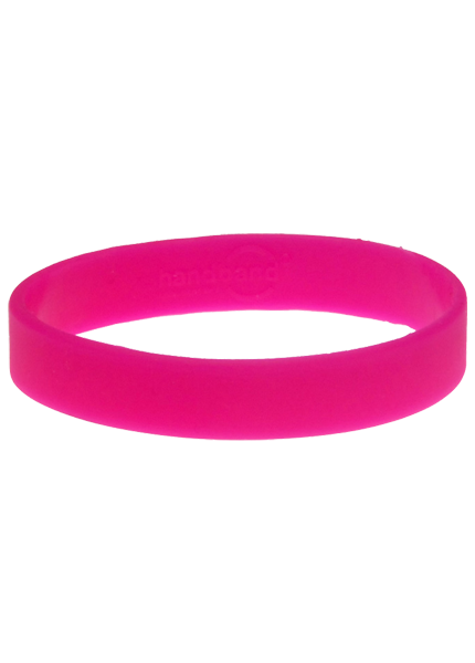 Hot Pink Blank Wristbands