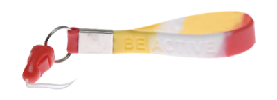 Custom Stripe Keychain