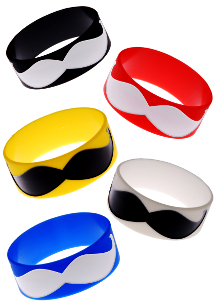 Moustache Wristband