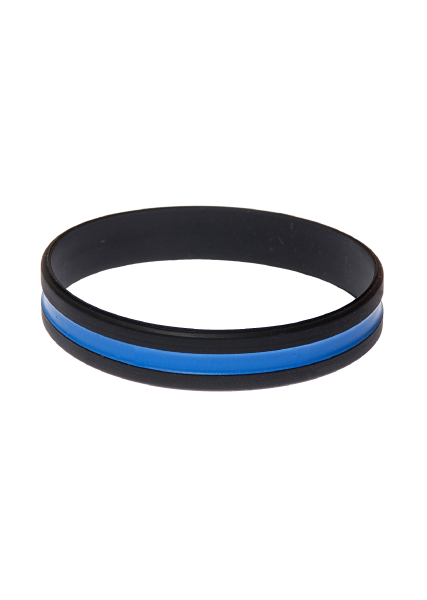 Thin Blue Line Wristband