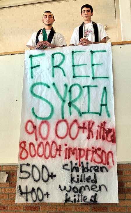 George Washington students band together to aid victims in Syria