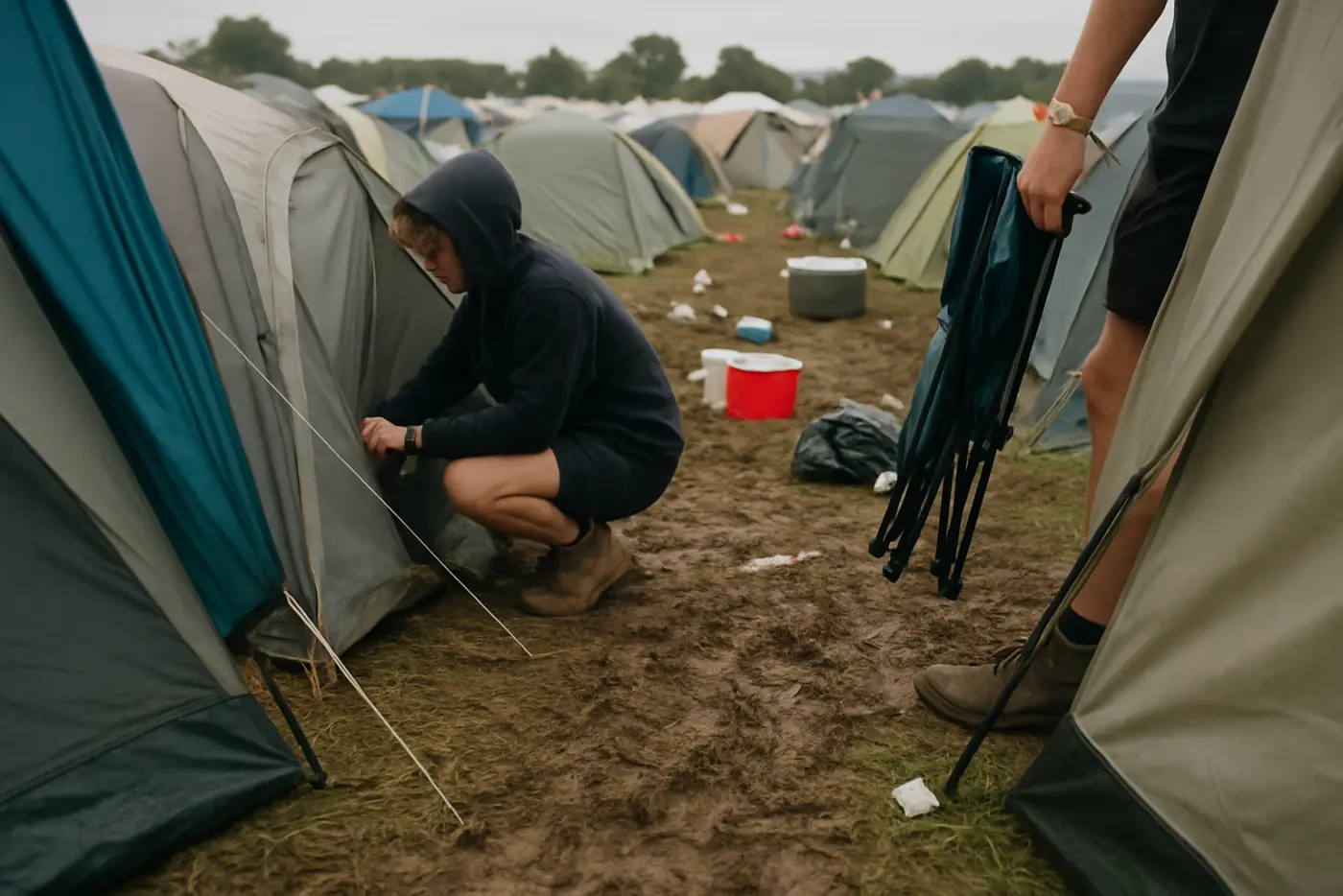 Wristbands for Multi-Day Festival Camping and Entry