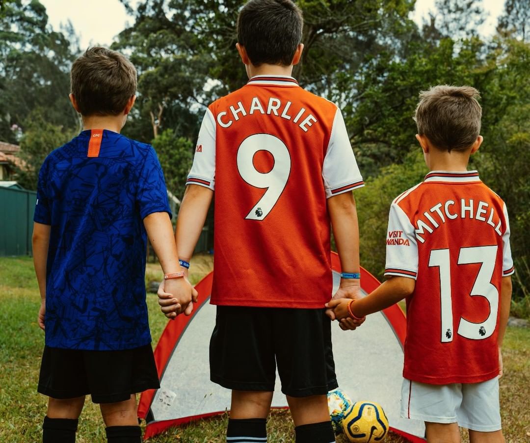 Children wearing food allergy medical alert bracelets - Mediband allergy wristbands for kids