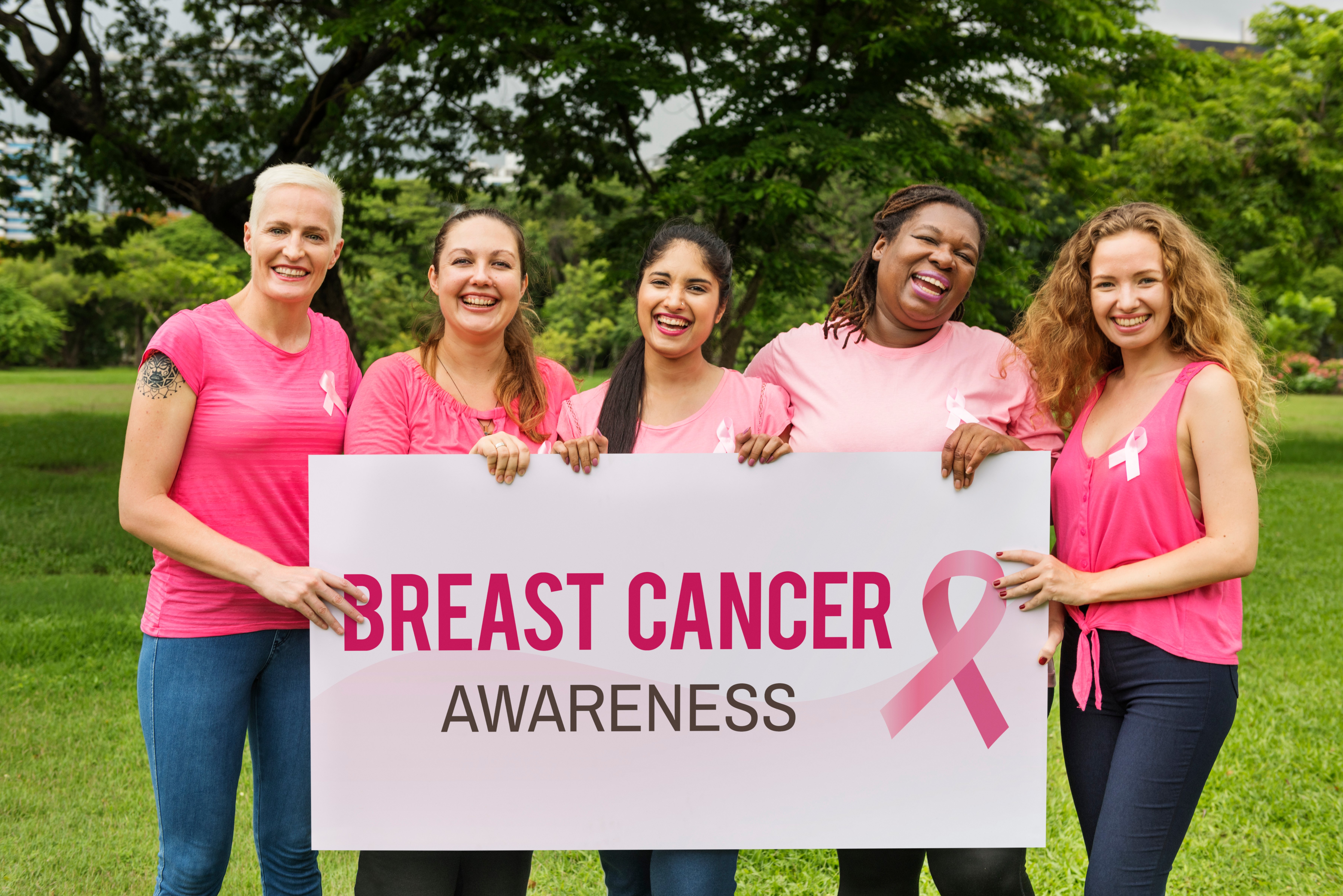Women supporting cancer charity through personal tribute bracelets like Bracelets for Brooke