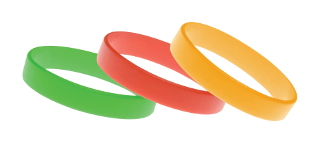 silicone wristband sizing