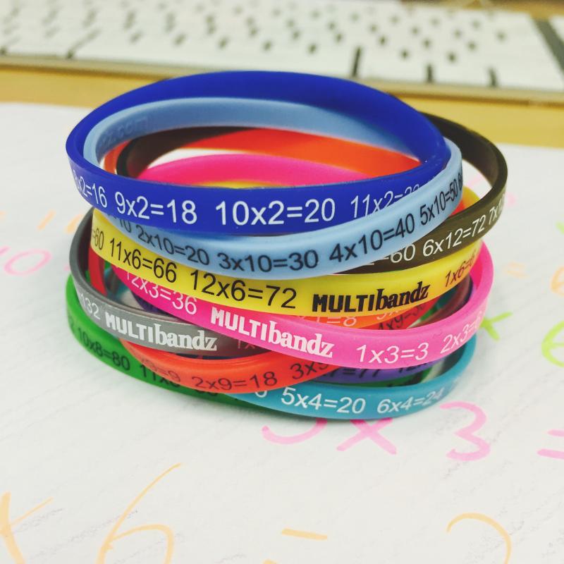 Times Table Wristbands and Tips for Mathematics Teachers